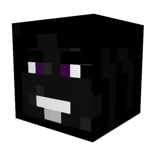 iMahir Minecraft avatar head, 3D render