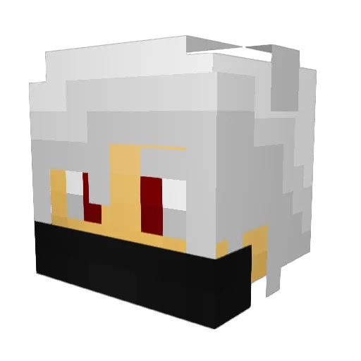 iMangos Minecraft avatar head, 3D render