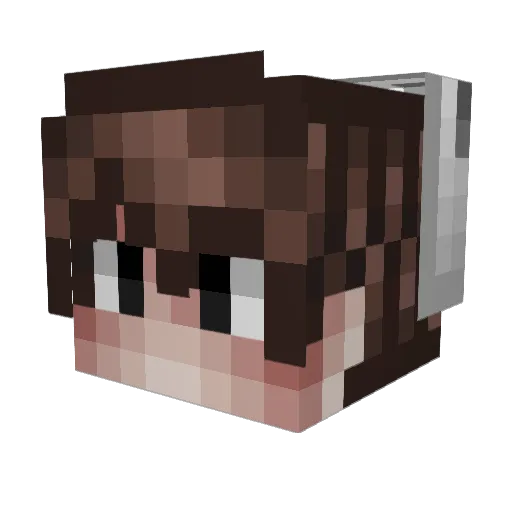 iMarcos_YT Minecraft avatar head, 3D render