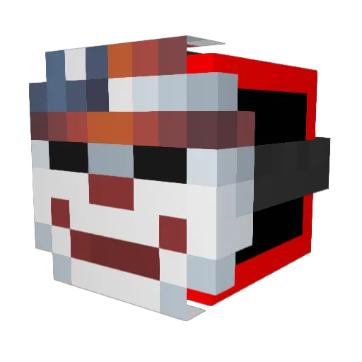 iMarkus Minecraft avatar head, 3D render