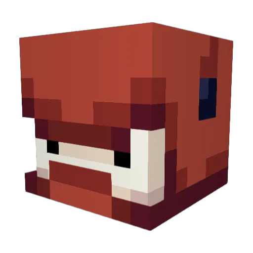 iMason10 Minecraft avatar head, 3D render