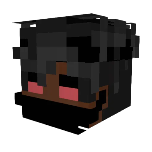 iMati169_ Minecraft avatar head, 3D render