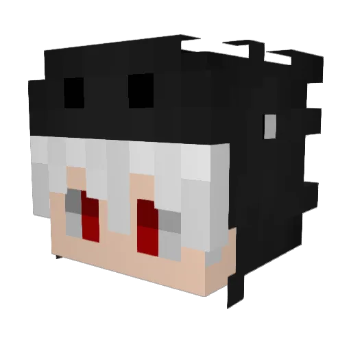 iMazapan Minecraft avatar head, 3D render