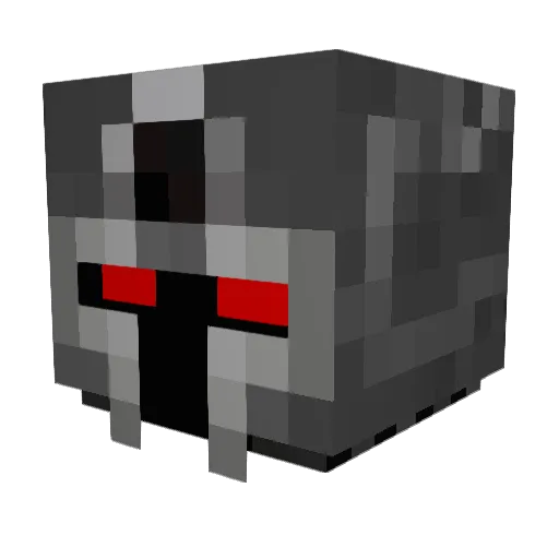 iMeRkYT Minecraft avatar head, 3D render