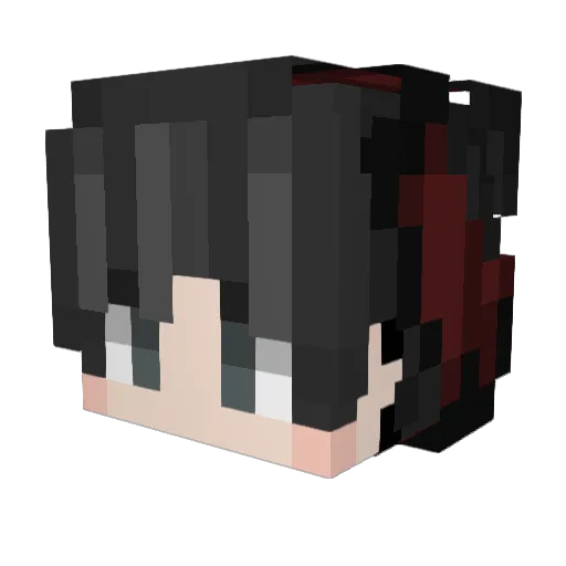 iMoensert_YT Minecraft avatar head, 3D render