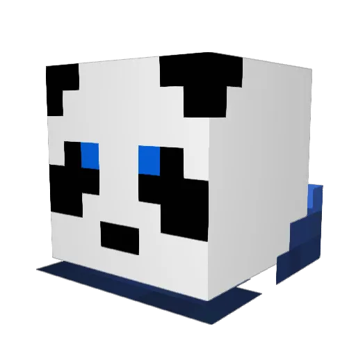 iMovingTargetZz Minecraft avatar head, 3D render