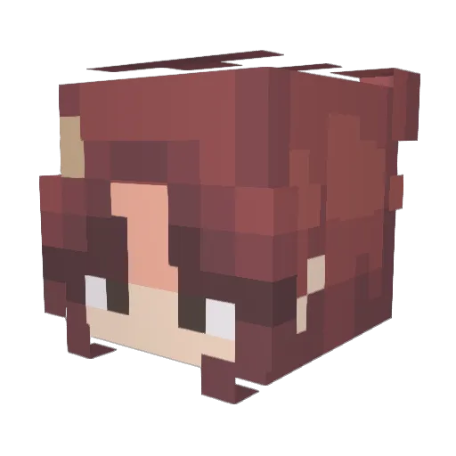 iMqrie Minecraft avatar head, 3D render