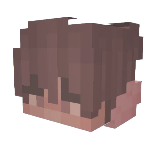 iMqts Minecraft avatar head, 3D render