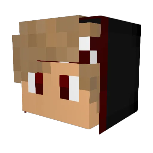 iMrFatihGG Minecraft avatar head, 3D render