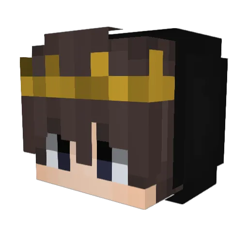 iMustafa_IQ Minecraft avatar head, 3D render