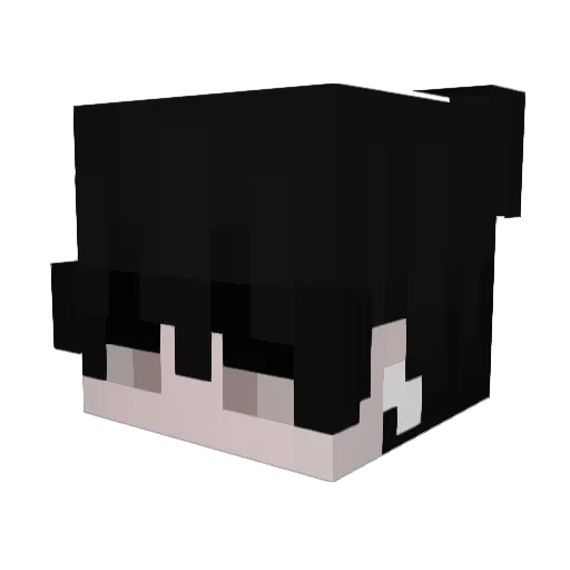 iMvtiii Minecraft avatar head, 3D render