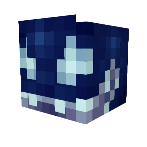 iNActive221 Minecraft avatar head, 3D render