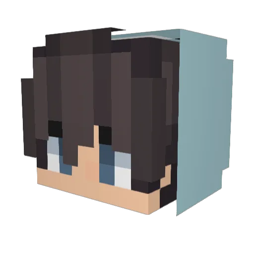 iNFlaMaRz Minecraft avatar head, 3D render