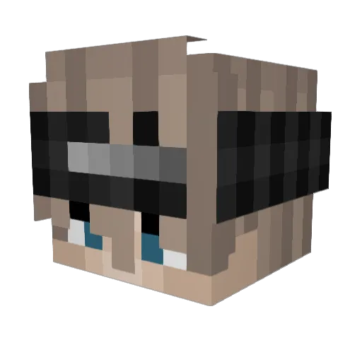 iNicolxs_x Minecraft avatar head, 3D render