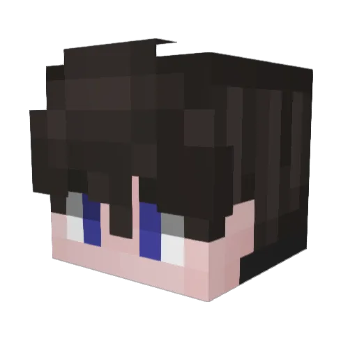 iNifario Minecraft avatar head, 3D render
