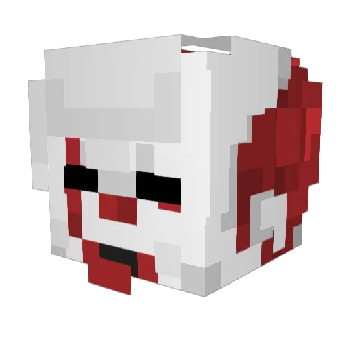 iNotTooTerrible Minecraft avatar head, 3D render