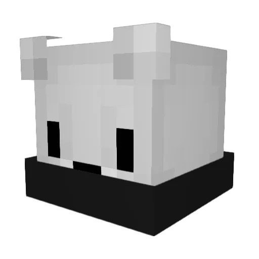 iOwsHD Minecraft avatar head, 3D render