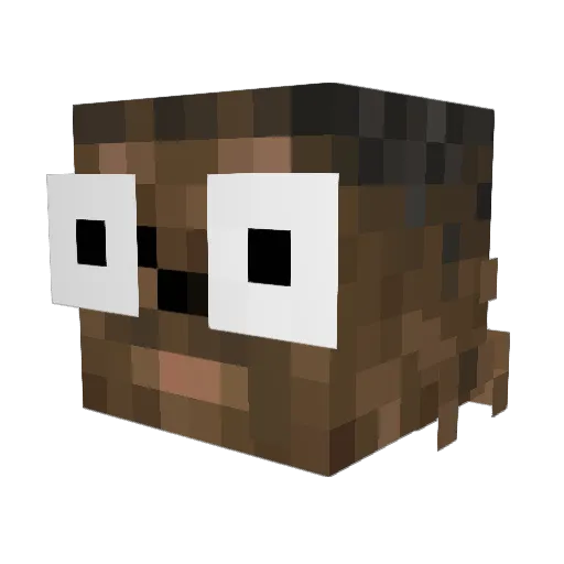 iPRiiiNz Minecraft avatar head, 3D render