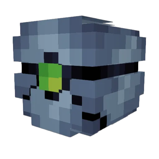 iPeregrinus Minecraft avatar head, 3D render
