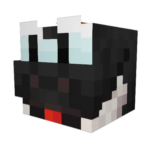 iPhone6Minus Minecraft avatar head, 3D render