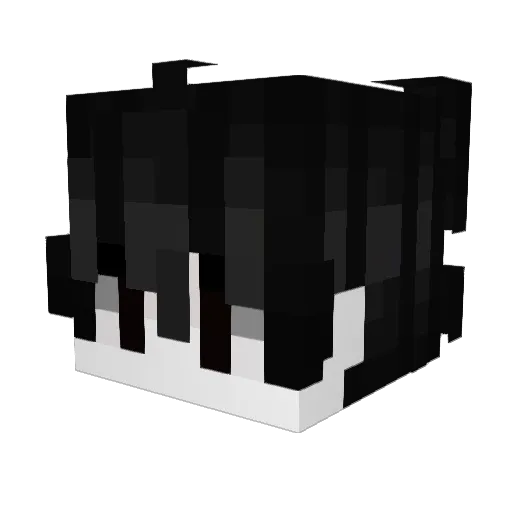 iPhyssics Minecraft avatar head, 3D render