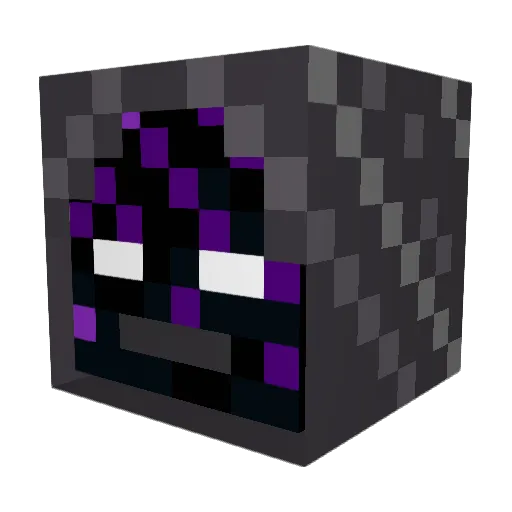 iPickCotton4Food Minecraft avatar head, 3D render