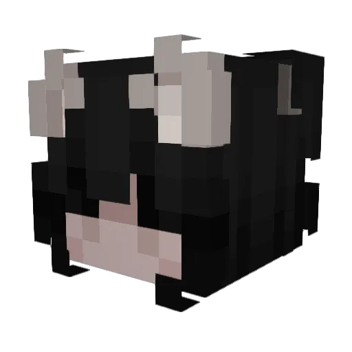 iPingHit Minecraft avatar head, 3D render