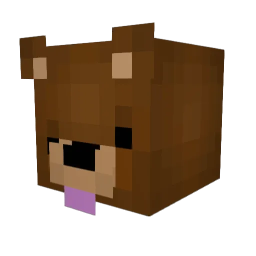 iPooMyPants2 Minecraft avatar head, 3D render