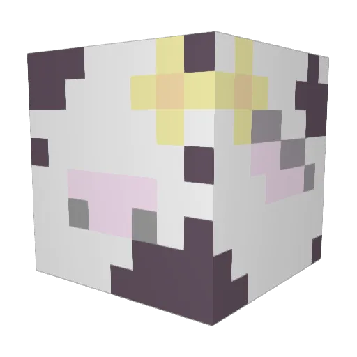 iPretzel_ Minecraft avatar head, 3D render