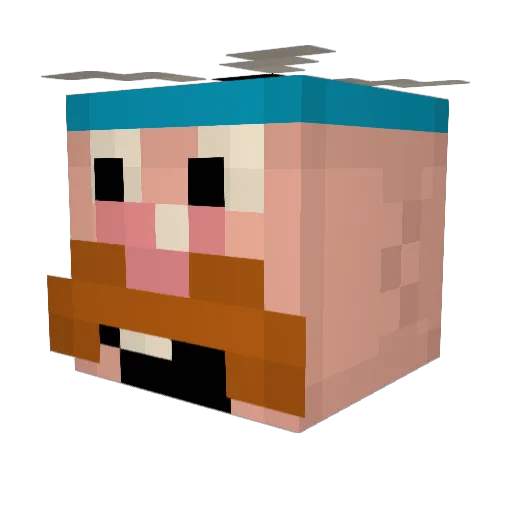 iProd1gy Minecraft avatar head, 3D render