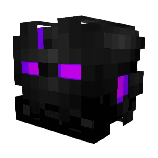 iQueen Minecraft avatar head, 3D render