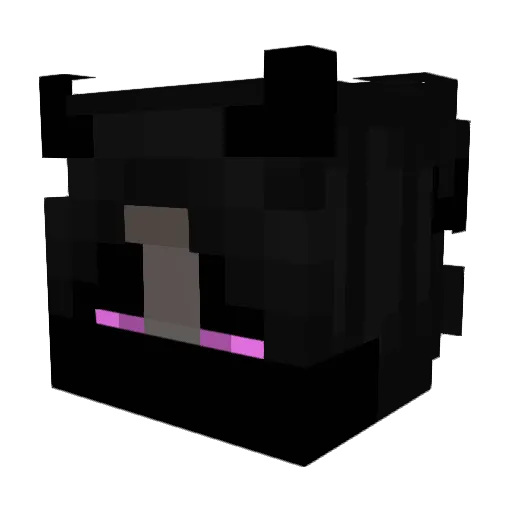iRHZ Minecraft avatar head, 3D render