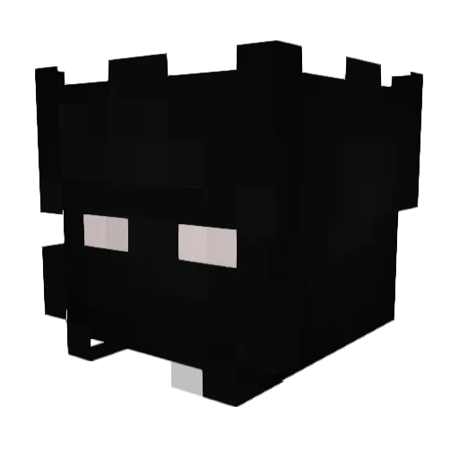 iRLATy Minecraft avatar head, 3D render