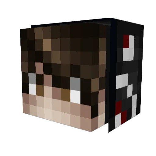 iR_i_c_e Minecraft avatar head, 3D render