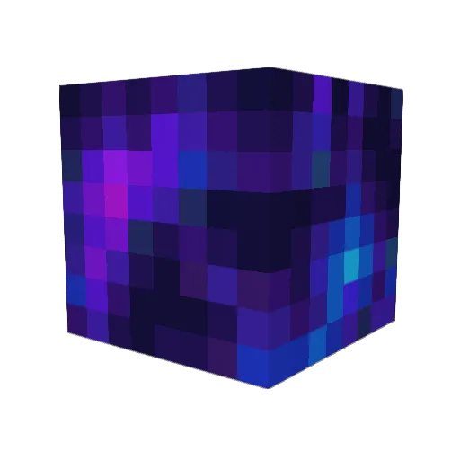 iRagu Minecraft avatar head, 3D render