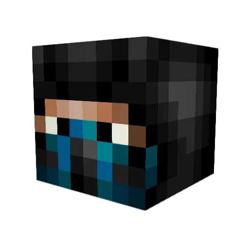 iRanGeR95 Minecraft avatar head, 3D render