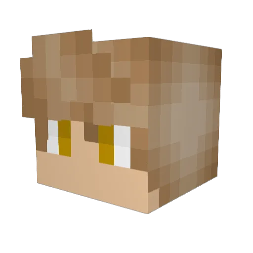 iRayz__ Minecraft avatar head, 3D render
