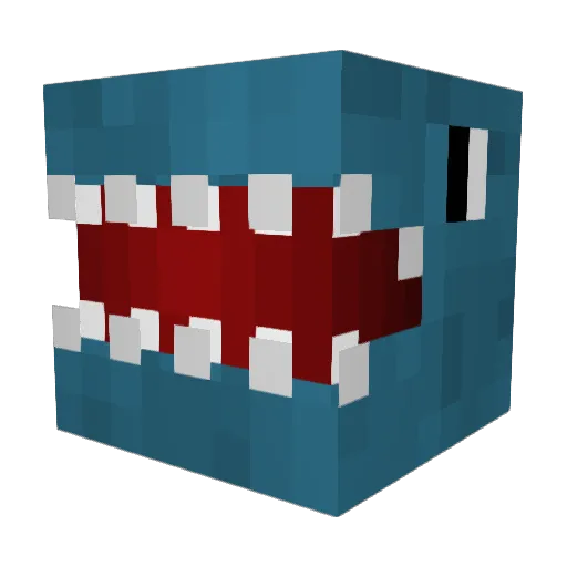iReZes Minecraft avatar head, 3D render