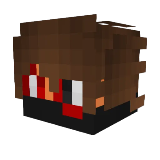 iReZho Minecraft avatar head, 3D render