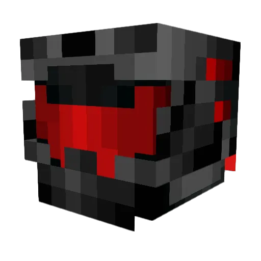 iReaperseven Minecraft avatar head, 3D render