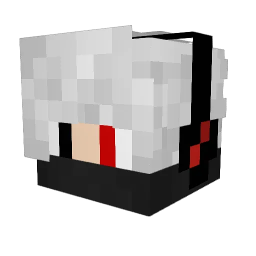 iReceiveEmails Minecraft avatar head, 3D render