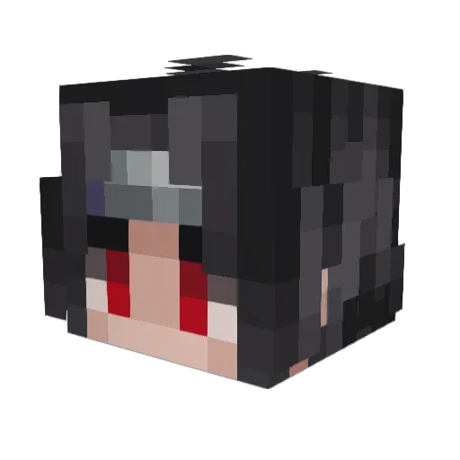 iReeZR Minecraft avatar head, 3D render