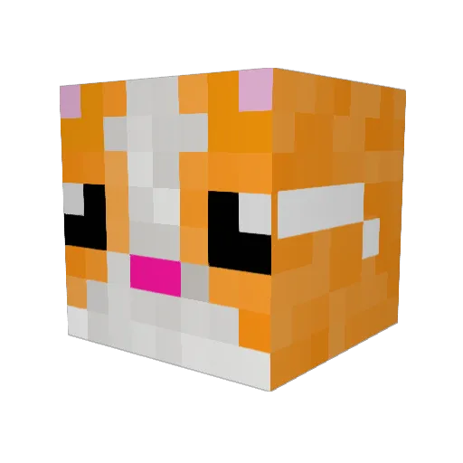 iReheJr Minecraft avatar head, 3D render