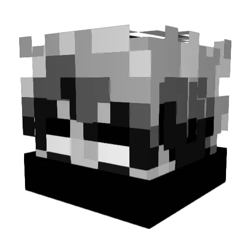 iRektzSkills Minecraft avatar head, 3D render