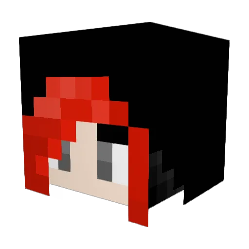 iRelizzzzy Minecraft avatar head, 3D render