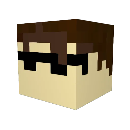 iReturnz Minecraft avatar head, 3D render