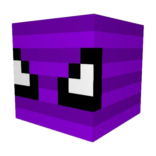 iRevelationX Minecraft avatar head, 3D render