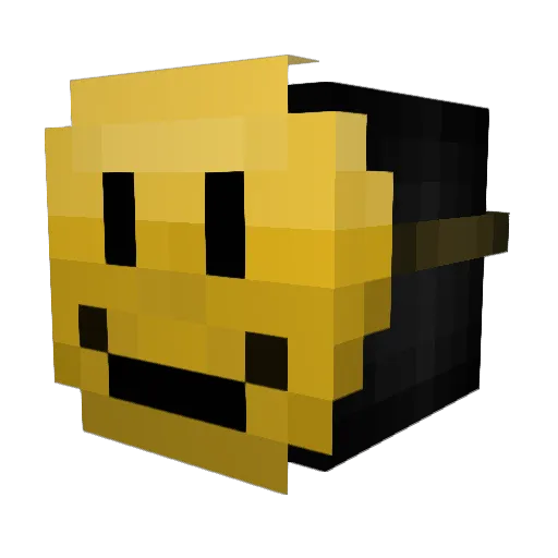 iRollingZ Minecraft avatar head, 3D render