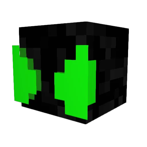 iRoman4 Minecraft avatar head, 3D render