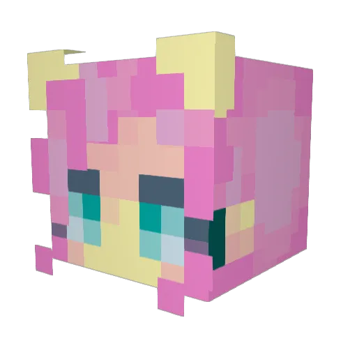 iRoninDanger Minecraft avatar head, 3D render
